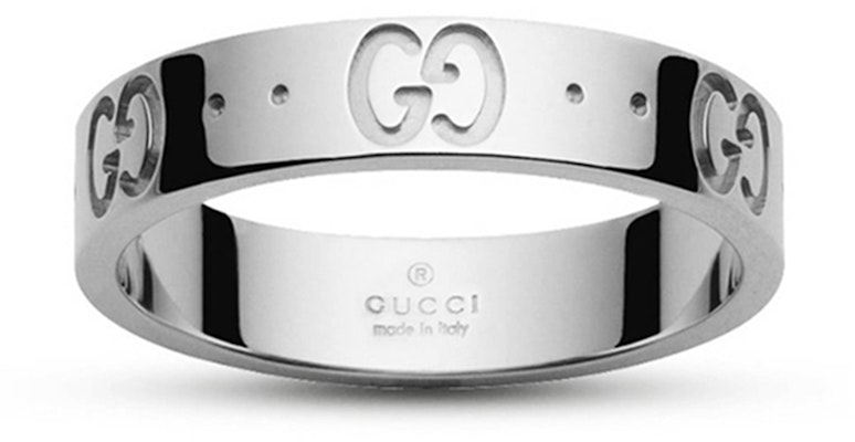 Anillo GUCCI Icon Series Oro Blanco 18K Diseño Unisex para Parejas. 660070-J8502-9000 Purchase Anillo GUCCI Icon Series Oro Blanco 18K Diseño Unisex para Parejas. 660070-J8502-9000