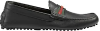 Order Gucci Baskets Basses Noires Double G Interlock Casual 648039-1XH30-1094