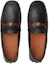 Shop Gucci Kasut Hitam Tapak Rata Interlock Double G Low Top Kasual 648039-1XH30-1094