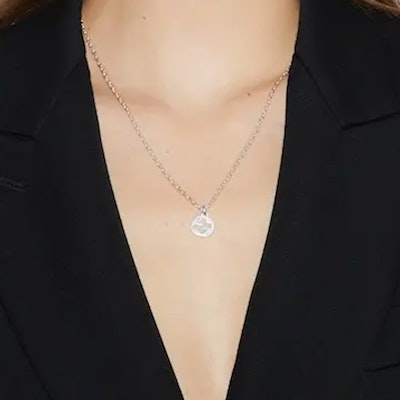 GUCCI Interlocking 925 Silver Necklace Unisex Couple Design - Silver 796355J8400 Purchase GUCCI Interlocking 925 Silver Necklace Unisex Couple Design - Silver 796355J8400