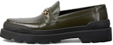 Buy Gucci Interlocking 'Loafer Kulit Hijau' 761519-17X00-3346