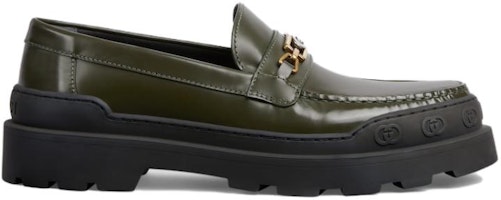 グッチ GG レザーローファー (グリーン) 761519-17X00-3346 Order グッチ GG レザーローファー (グリーン) 761519-17X00-3346