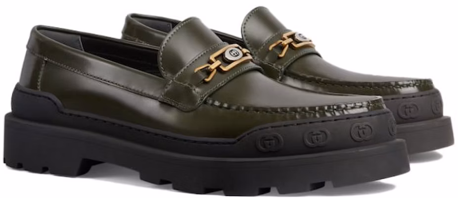 구찌 그린 인터로킹 로퍼 (Gucci Green Interlocking Loafer) 761519-17X00-3346 Lookbook 구찌 그린 인터로킹 로퍼 (Gucci Green Interlocking Loafer) 761519-17X00-3346