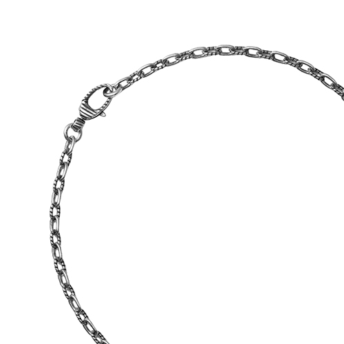 GUCCI Interlocking Double G Sterling Silver Unisex Necklace 604155-J8400-0811 圖 4