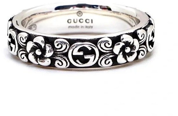 구찌 인터로킹 플로럴 패턴 925 실버 반지 유니섹스 커플 주얼리 실버 블랙 728261J84000728 Order 구찌 인터로킹 플로럴 패턴 925 실버 반지 유니섹스 커플 주얼리 실버 블랙 728261J84000728