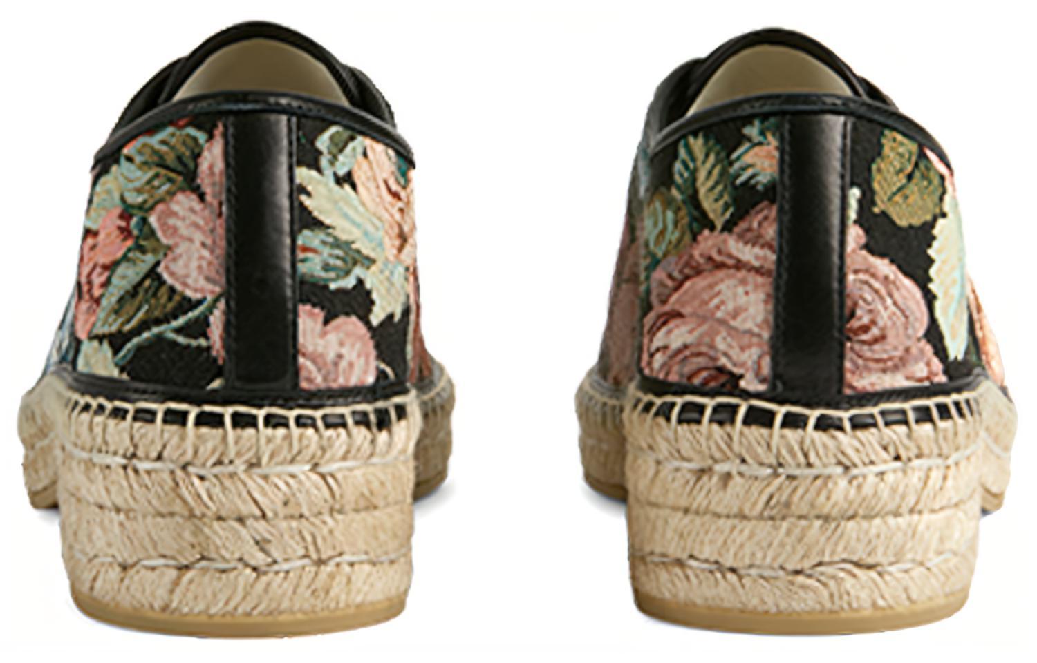 Purchase GUCCI 古馳 Interlocking G 英倫簡約休閒漁夫鞋 花卉