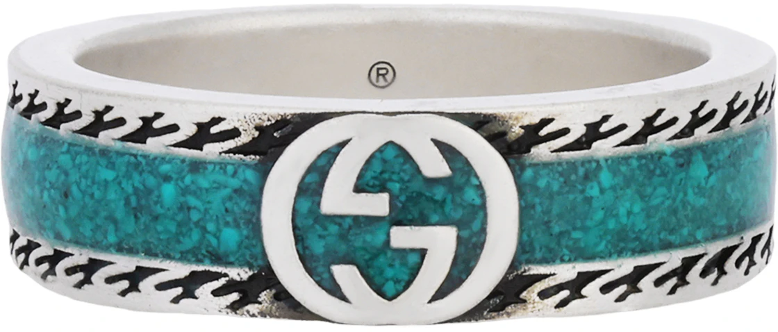 gucci-interlocking-g-aged-engraved-925-silver-ring-green-unisex-645573-j8410-8136