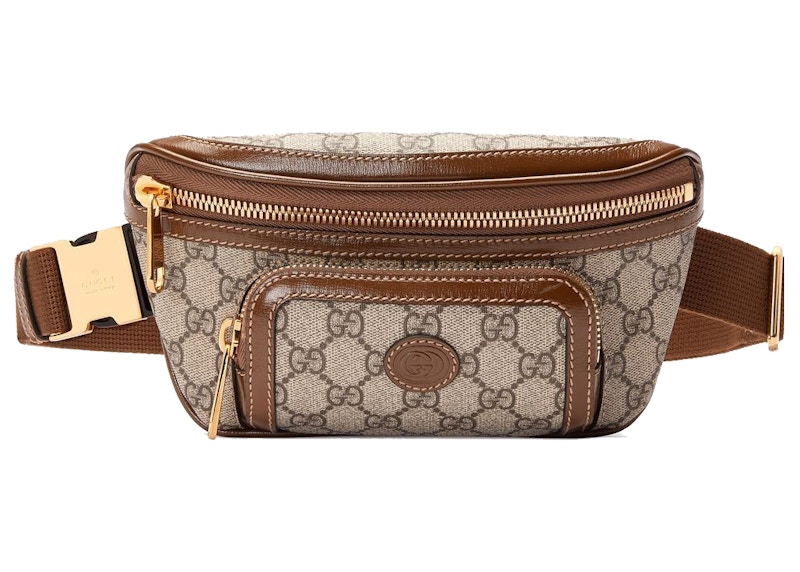 Gucci Interlocking G Belt Bag Beige/Ebony