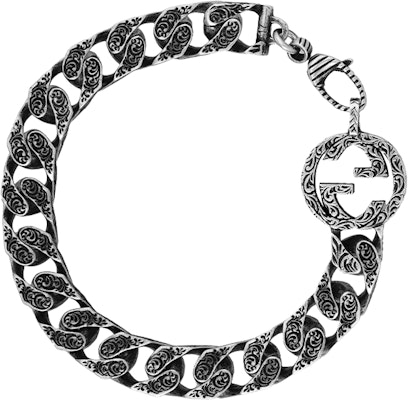 구찌 인터로킹 G 체인 925 실버 팔찌 실버. YBA454285001 Buy 구찌 인터로킹 G 체인 925 실버 팔찌 실버. YBA454285001