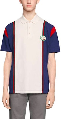 구찌 인터로킹 G 장식 반팔 폴로 셔츠 블루 560512-XJATW-4594 Purchase 구찌 인터로킹 G 장식 반팔 폴로 셔츠 블루 560512-XJATW-4594