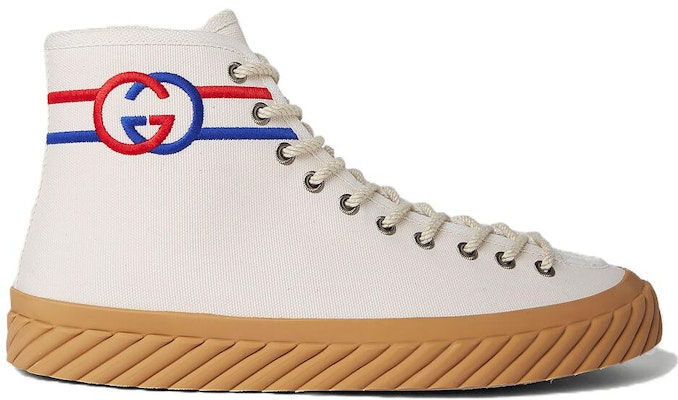 Gucci Interlocking G High Top Canvas Sneaker 'Beige' 703033-9ARZ0-9097 Order Gucci Interlocking G High Top Canvas Sneaker 'Beige' 703033-9ARZ0-9097