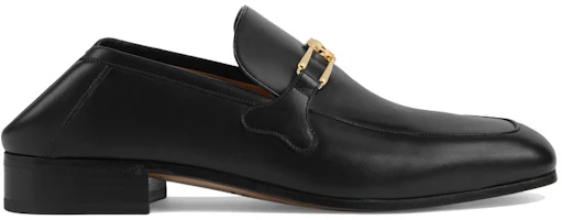 Order Gucci Sepatu Loafers G Interlocking 'Hitam' 598348-06F10-1000