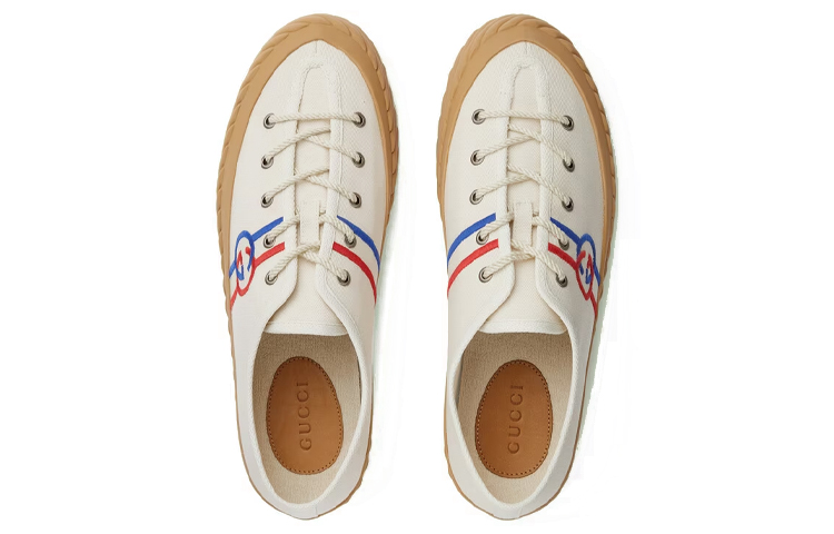Lookbook Gucci Interlocking G Lows 'Beige' Sneakers 703032-9ARZ0-9097