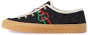 Snekers Rendah Gucci Kanvas 'Hitam' 703032-FAA5A-1182