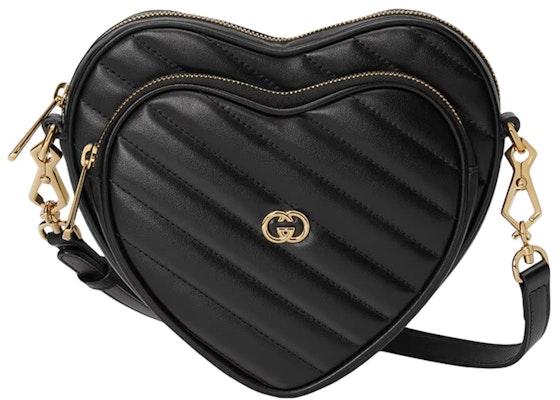 Beg Gucci Interlocking G Mini Hati Hitam Paut Bahu Buy Beg Gucci Interlocking G Mini Hati Hitam Paut Bahu