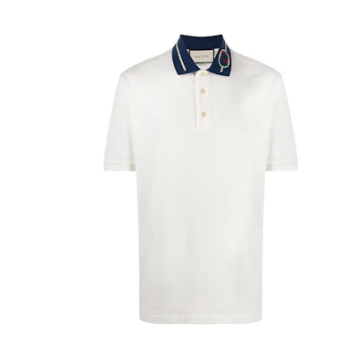 Gucci Interlocking G Polo Shirt - White 598960-XJB0X-9280
