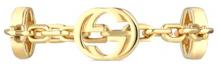 Order GUCCI Interlocking G Ring Gold Tone Jewelry. 662053-J8500-8000