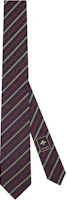 Order GUCCI 紅色男士雙G絲質領帶 695332-4E002-4074
