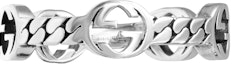 Buy GUCCI Cincin Perak Lelaki Interlocking G 925 Sterling Silver. 661523-J8400-0728