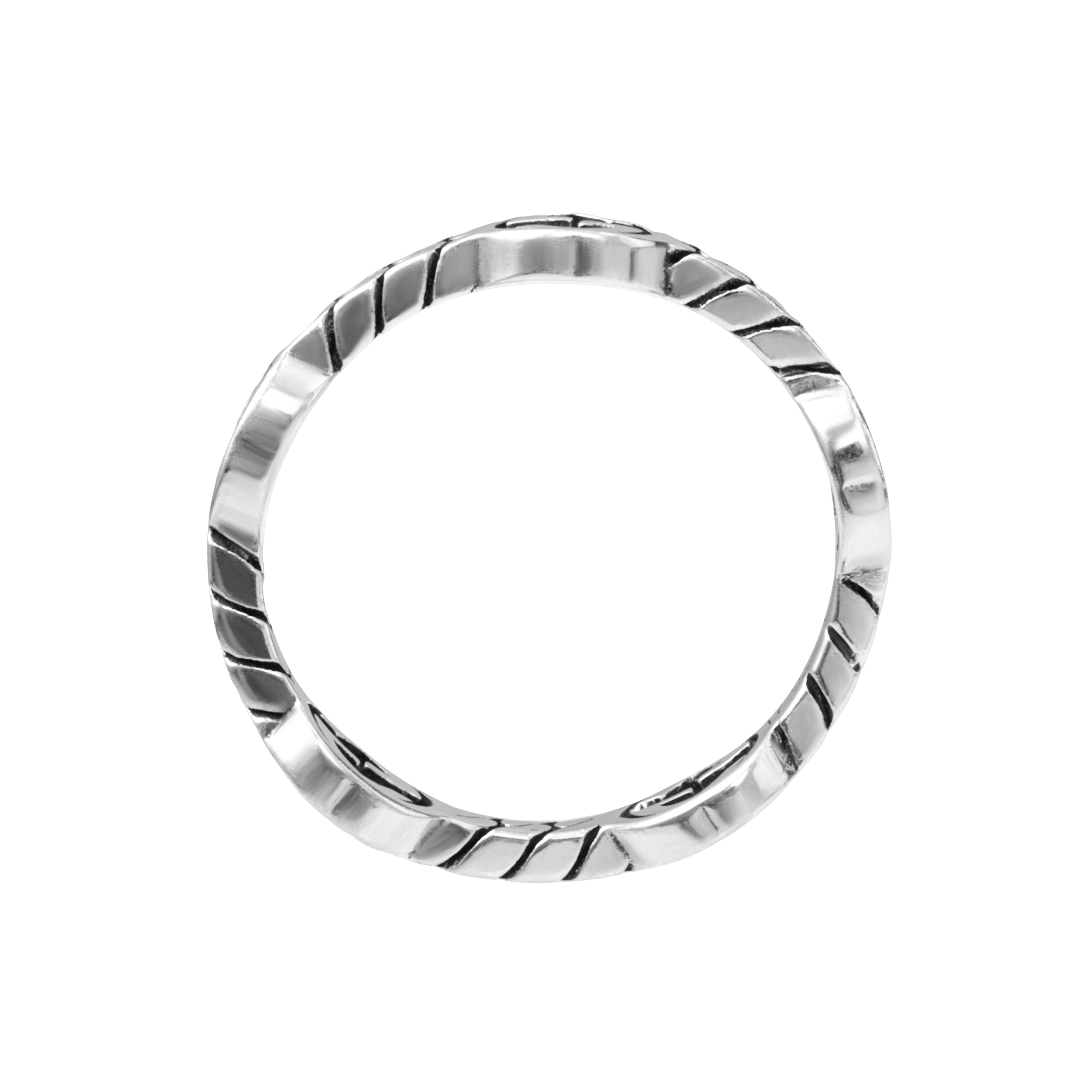 Shop GUCCI Cincin Perak Lelaki Interlocking G 925 Sterling Silver. 661523-J8400-0728