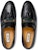 Loafer Kulit Gucci G Bersilang Bermanik 'Hitam' 624720-1W610-1066