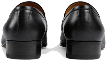 GUCCI 古奇 飾織帶互扣式雙G 樂福鞋 3.5cm 黑 Details for GUCCI 古奇 飾織帶互扣式雙G 樂福鞋 3.5cm 黑