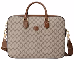Gucci Interlocking GG Business Case Beige/Ebony Gucci Interlocking GG Business Case Beige/Ebony