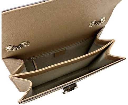 Gucci Beg Sandang Kulit Interlocking GG Beige Lookbook Gucci Beg Sandang Kulit Interlocking GG Beige