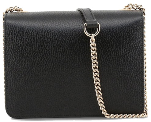 Gucci 黑色互扣双G单肩包 Lookbook Gucci 黑色互扣双G单肩包