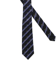 GUCCI Interlocking GG Striped Silk Tie Gift Set - Dark Blue/Light Blue 660058-4E002-4169 GUCCI Interlocking GG Striped Silk Tie Gift Set - Dark Blue/Light Blue 660058-4E002-4169