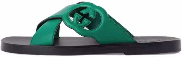 Gucci Interlocking Slide 'Green' 738471-US000-3120 Gucci Interlocking Slide 'Green' 738471-US000-3120