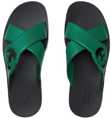 Gucci Interlocking Slide 'Hijau' 738471-US000-3120 Order Gucci Interlocking Slide 'Hijau' 738471-US000-3120