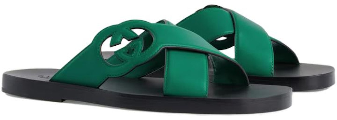 Gucci Interlocking Slide 'Hijau' 738471-US000-3120 Lookbook Gucci Interlocking Slide 'Hijau' 738471-US000-3120
