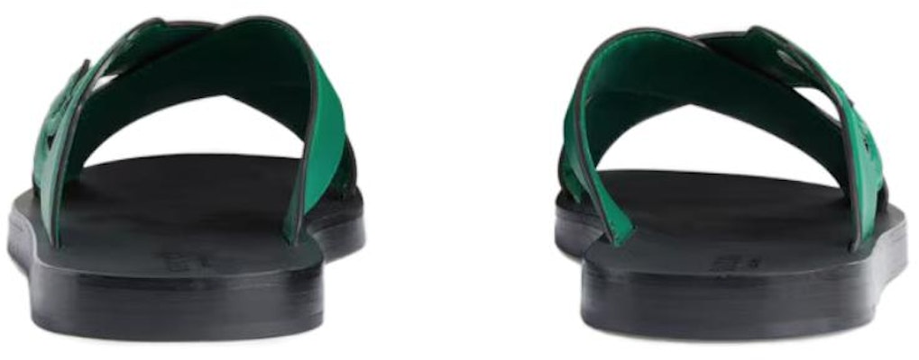 Gucci Interlocking Slide 'Hijau' 738471-US000-3120 Shop Gucci Interlocking Slide 'Hijau' 738471-US000-3120