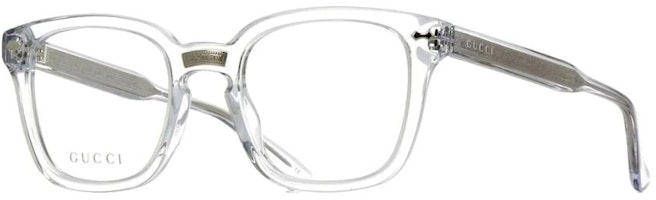 GUCCI Irregular Acetate Optical Frames Unisex Transparent Design. GG0184O012 GUCCI Irregular Acetate Optical Frames Unisex Transparent Design. GG0184O012