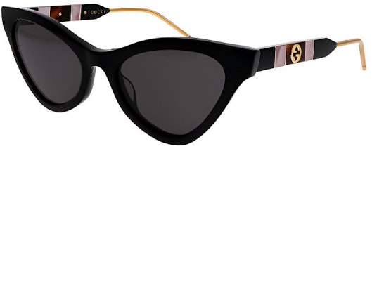 GUCCI Irregular Bee Design Acetate Sunglasses Unisex Black GG0597S-001 Buy GUCCI Irregular Bee Design Acetate Sunglasses Unisex Black GG0597S-001