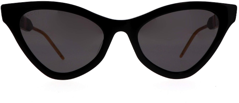 GUCCI Irregular Bee Design Acetate Sunglasses Unisex Black GG0597S-001 Lookbook GUCCI Irregular Bee Design Acetate Sunglasses Unisex Black GG0597S-001