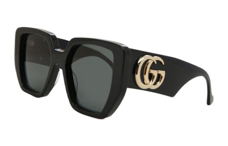 Order GUCCI Irregular Shape Sunglasses Black Unisex Acetate Frame GG0956S_003