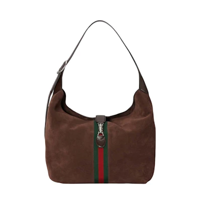 Gucci Jackie 1961 Medium Shoulder Bag Brown