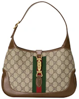 Gucci Jackie 1961 Shoulder Bag Small GG Supreme Beige/Ebony Gucci Jackie 1961 Shoulder Bag Small GG Supreme Beige/Ebony