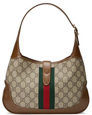 Gucci Jackie 1961 小号GG Supreme 棕褐色/深褐色肩包 Order Gucci Jackie 1961 小号GG Supreme 棕褐色/深褐色肩包