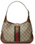 Order Gucci Jackie 1961 小号GG Supreme 棕褐色/深褐色肩包