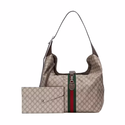 Gucci Jackie 1961 Small Shoulder Bag Beige/Ebony