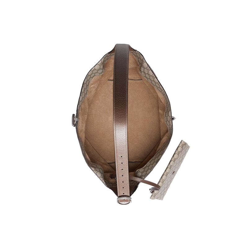 Lookbook 구찌 재키 1961 스몰 숄더백 베이지/에보니 
