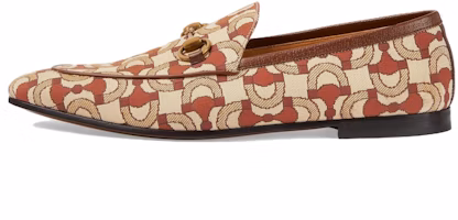 Gucci Jordaan Canvas Loafer 'Horsebit Beige Orange' 430088-FAB9C-9558 Gucci Jordaan Canvas Loafer 'Horsebit Beige Orange' 430088-FAB9C-9558
