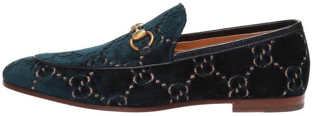 Gucci Jordaan GG Loafer Blue Velvet 430088-9TI90-4286 Buy Gucci Jordaan GG Loafer Blue Velvet 430088-9TI90-4286