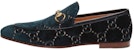 Gucci Jordaan GG Loafer Baldu Biru 430088-9TI90-4286