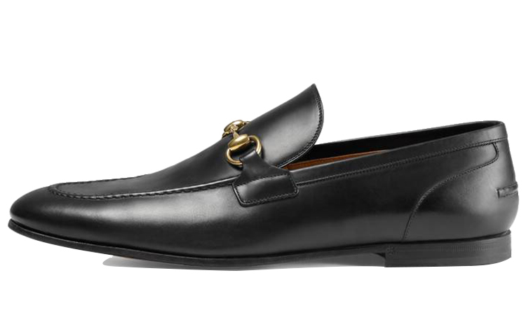 Gucci Jordaan Leather Loafer 'Black' 406994-BLM00-1000