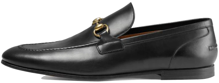 gucci-jordaan-leather-loafer-black