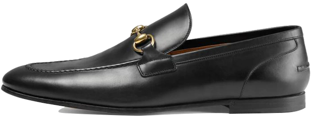 Mocassin en Cuir Noir Gucci Jordaan 406994-BLM00-1000 Buy Mocassin en Cuir Noir Gucci Jordaan 406994-BLM00-1000